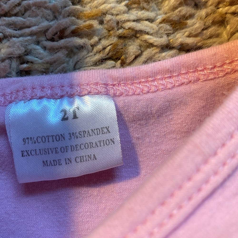 3t girls sleeveless ice cream truck dress. Pink and blue. - Picture 3 of 5